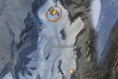 Helft Tiefenloses Meer, die Eisbrut in Schneeanstieg zu dezimieren Karte.jpg