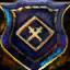 Unheilvolle bestickte Jute-Insignie Icon.png