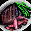 Teller mit Steak-und-Spargel-Dinner Icon.png