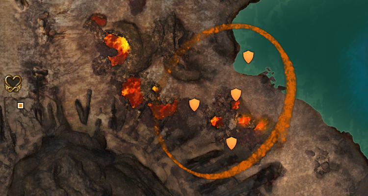 Datei:Besiegt die Drachendiener, ehe sie zu viel Ley-Linien-Magie absorbieren (Brennende Grotte) Karte.jpg