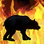 Datei:Einen Schwarzbären der Feuerherzhügel verbrennen Icon.png