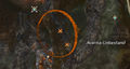 Eliminiert die Truppen der Zerstörer in den südöstlichen Höhlen des Vulkans Karte.jpg