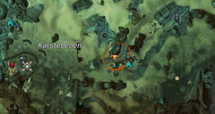 Tötet den auferstandenen Ritter, der auf dem Pfad zu den Ruinen sein Unwesen treibt Karte.jpg