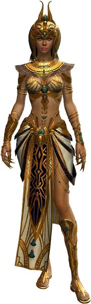 Datei:Pharao-Ornat-Kleidungsset Mensch Weiblich Vorne.jpg