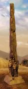  Verwitterter elonischer Obelisk